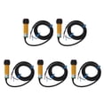 thumbnail image 2 of Smart Robot Photoelectric Sensor, PNP Normally Open 10-36VDC Easy To Assemble Infrared Photoelectric Switch Sensor  for Assembly Line Piecework, 2 of 7