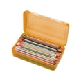 thumbnail image 1 of Caja de lápices de plástico de colores, cajas de lápices de gran capacidad para niños adultos, para útiles escolares de oficina Zhivalor  CPB-SSW1598-1, 1 of 5