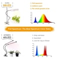 thumbnail image 4 of Luz de cultivo LED para planta de interior Planta de espectro completo similar al sol Creci Abanopi Luz LED, 4 of 7