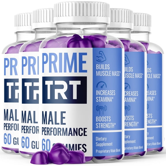 Prime TRT Gummies Advanced Formula All Natural Vitamin Supplement PrimeTRT 300 Gummies
