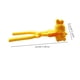 thumbnail image 2 of Clip para hacer bolas de nieve con forma de conejito, juguetes de plástico para luchar contra la nieve, juego de invierno (amarillo), 2 of 6
