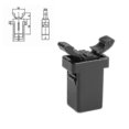 thumbnail image 3 of 2x For Brabantia Replacement Catch Compatible Touch Lid Bin Clip Latch Spare Rep), 3 of 5