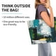 thumbnail image 2 of Balery Abstract Brushstrokes Green Blue Bolsa Tote Estilo Estético con Cremalleras, Bolsa de Hombro, Bolsa de Compras Grande y Plegable, 2 of 8