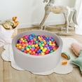 thumbnail image 6 of 20 Ball Pits Balls, 2.2'' BPA Free Plastic Balls Crush Proof Ocean Balls Phthalate Free Toys for Boys Girls Toddlers Indoor Outdoor Game, 6 of 9