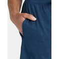 thumbnail image 3 of Athletic Works Men's and Big Men's Soft ButterCore Shorts, 6" & 8" Inseams, Sizes XS-5XL, 3 of 5