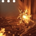 thumbnail image 3 of LED Solar Powered String Lights Christmas Yard Holiday Decoration Outdoor Star Lights, 3 of 5
