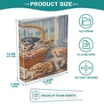 thumbnail image 5 of Ring Binders Basket with Puppies and Kittens Presentation1.5-inch, Slant Ring One-Touch, 5 of 9