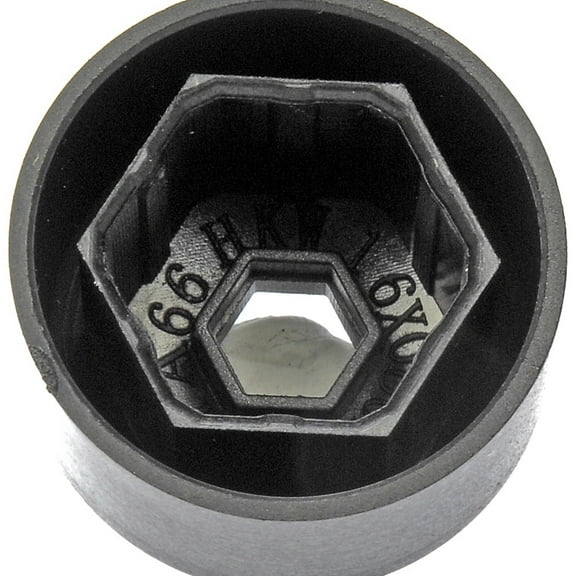 Dorman 611-644 Wheel Fastener Cover for Specific Volkswagen Models, Black (Pack of 5)