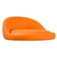 thumbnail image 2 of Taburete de bar Asiento de repuesto Versátil Cómodo Alto rendimiento Accesorio de barra Naranja, 2 of 9