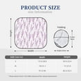 thumbnail image 3 of Picia Lavender Flowers 2 Piece Car Windshield Sun Shade Foldable | Foldable Sun Shield for Front Window Blocks UV Rays and Keeps Your Vehicle Cool-Small, 3 of 7