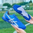 thumbnail image 2 of Botas de fútbol, clavos rotos, zapatillas de entrenamiento TF, zapatillas AG para adultos, suelas de goma sobre la superficie de cuero en la competición para niños, 2 of 5