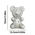 thumbnail image 3 of Espejo navideño con forma de oso, decoración, espejo, oso, regalo de cumpleaños para San Valentín, adorno decorativo reflectante navideño, oso., 3 of 5