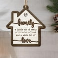 thumbnail image 7 of BNNG Gifts for Family, Family Funny Gifts - Gifts for Mom, Dad, Christmas Ornaments 2026, Family Reunion Women, Men - Christmas Tree Decoration Wooden Ornaments, 7 of 7