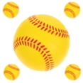 thumbnail image 2 of 5 Pcs Balles de Softball en Éponge PU pour Entraînement de Baseball, 2 of 9