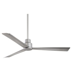 Minka Aire F582 Bnw Rainman 54 In Indoor Outdoor Ceiling Fan Brushed Nickel