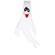 thumbnail image 1 of Fantasma colgante de Halloween de 47 x 20 pulgadas, aterrador, espeluznante y volador, 1 of 8