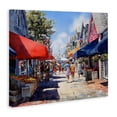 thumbnail image 2 of Stupell Industries Traditional American Coastal Town Stroll Canvas Art, 40 x 30, by Franklyn Gregory, 2 of 8