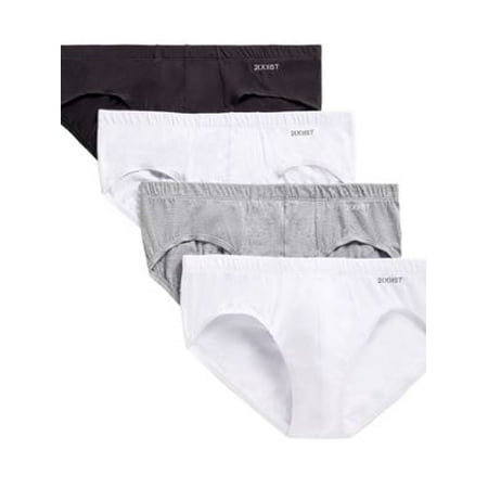 2(x)ist Mens No Show Bikini Brief 4-Pack Style-020432