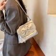 thumbnail image 2 of Bolso Hobo Bandolera para Mujer Cuero PU Sólido, 2 of 9