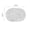 B, variant on Waterproof Oval PVC Leather Table Mats High Temperature Resistance Non-Slip Coasters Heat Insulation Simple Style Placemat