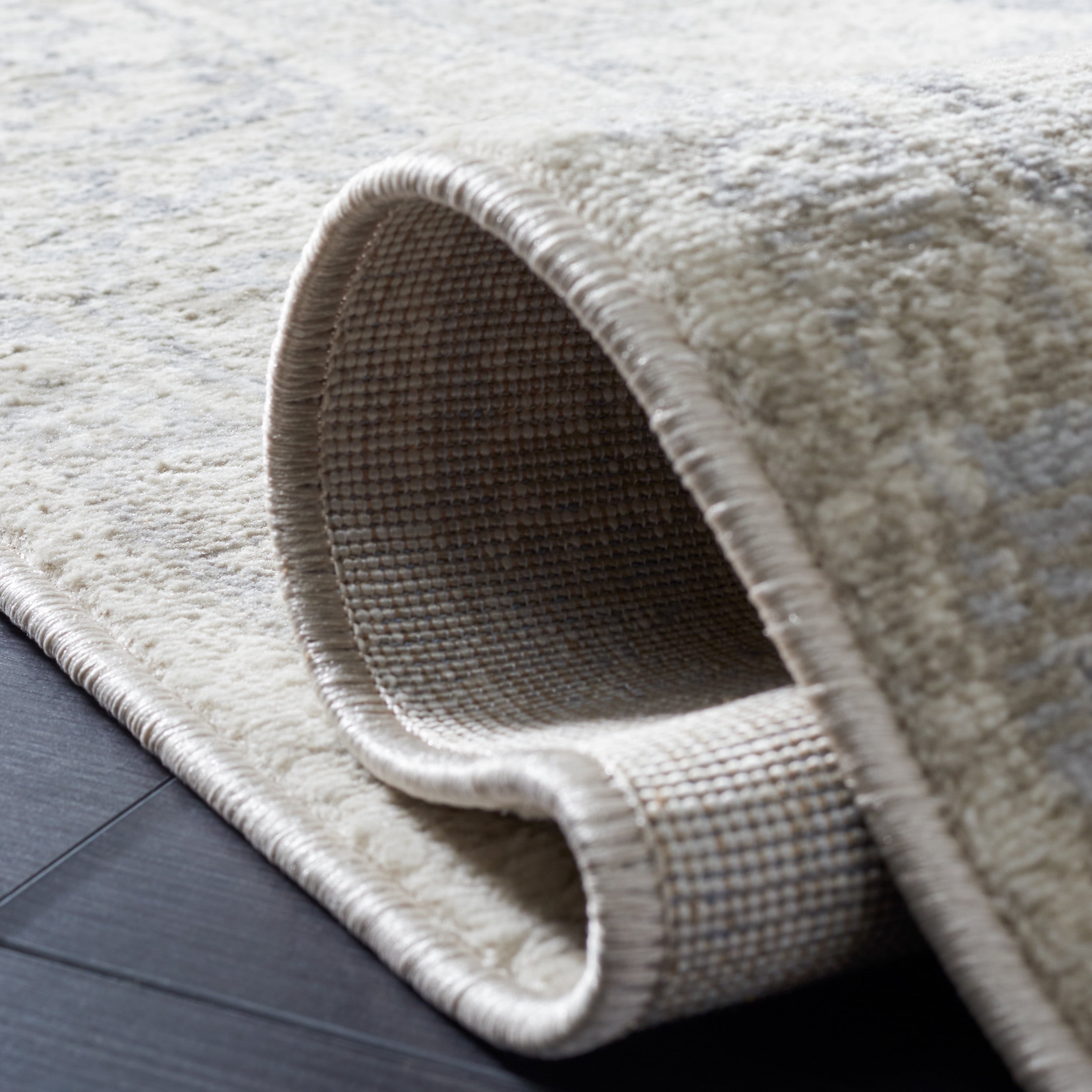 SAFAVIEH Brentwood Dimas Oriental Area Rug, Ivory/Gray, 9' x 12'