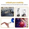 thumbnail image 3 of Ounissouiy 56Pcs Swivel Clasps Set Zinc Snap Rings Hook Sewing Hanging Hooks Hardware Jewelry Making Heavy-Duty Accessories Keychain Type2, 3 of 6