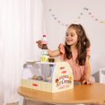 thumbnail image 2 of Melissa & Doug Wooden Scoop and Serve Ice Cream Counter (28 pcs) - Play Food and Accessories, 2 of 6
