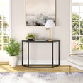 thumbnail image 5 of Evelyn&Zoe Moby 25" Modern Metal Table Lamp with White Empire Fabric Shade, 5 of 9