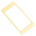 thumbnail image 5 of 4 Pcs Metal Flat Humbucker Cover Guitar Pickup Frame Mounting Ring,4 x Border bracket,Gold, 5 of 7