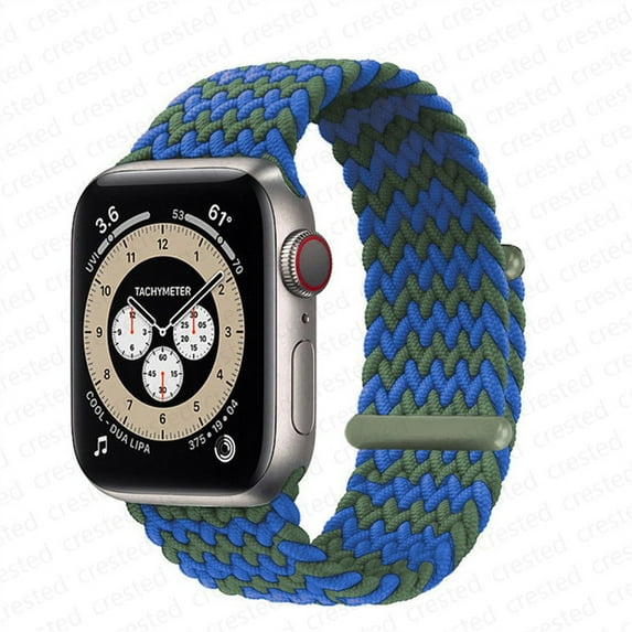 Stretchy Solo Loop Strap Compatible with Apple Watch Bands 45mm 38mm 40mm 42mm 44mm, Nylon Stretch Braided Sport Elastics Weave Women Men Wristband Compatible for iWatch SE Series 7 6 5 4 3 2 1
