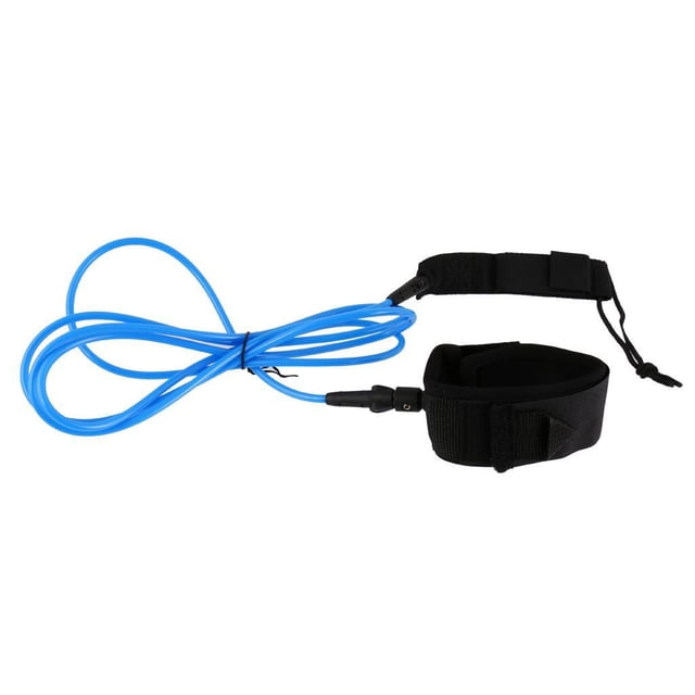 Soidarity Correa para tabla de surf de alta elasticidad, flexibilidad para un paseo estable, cuerda de paleta para surfear Deportes acuáticos Azul 5 pulgadas