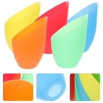 Huaq Beveled DIY horseshoe lampshade plastic lampshade home replacement lampshade (middle hole 35mm) 5pcs