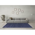 thumbnail image 3 of Ahgly Company Indoor Rectangle Abstract Blue Contemporary Area Rugs, 5' x 7', 3 of 4