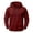 Wine—Hoodies for Men, variant on BVOFAR Mens Hooded Sweatshirt Winter Fleece Full Zip Jackets Quarter Zip Pullover Long Sleeve Outerwear with Multi Pockets Black M