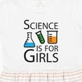 thumbnail image 4 of Inktastic Science is for Girls Girls Toddler Dress, 4 of 5
