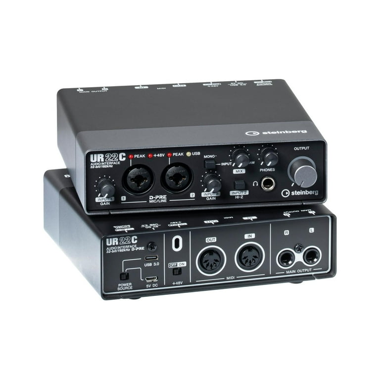 Amazon.com: Steinberg UR22C 2x2 USB 3.0 Audio Interface with