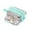 Green, variant on Under $1 Pencil Case, Hwkond Solid Color Pencil Case Large Capacity Four Open Pencil Case Stationery Box for Men And Women Multifunctional Solid Color Pencil Case Back to College