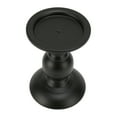 thumbnail image 2 of Candelabro de pilar de metal negro inoxidable, hierro mate, adorno para mesa de comedor, 2 of 14