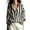Black, variant on Rexolia Women's Striped Button Down Shirt Regular Fit Long Sleeve Business Casual Black L