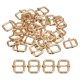 thumbnail image 1 of Hebillas Deslizantes de Metal Unique Bargains 40uds 13x20x3.8mm Ajustador Rectángulo Dorado, 1 of 5