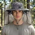 thumbnail image 5 of Kcolen Sun Hats for Men Xl Solar Powered Fan Hat Wide Brim Neck for Outdoor Summer Adventures UV Sun Protection Wide Brim Hat, 5 of 5