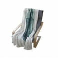 thumbnail image 4 of Flower Soft Flannel Fleece Throw Blanket, X-ray Image of a Rose Flower Romance Creative Nature Picture Print, Cozy Plush for Indoor and Outdoor Use, 70" x 90", Teal White, by Ambesonne, 4 of 6