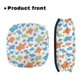 thumbnail image 2 of HELLHERO Colorful Cow Print Walker Seat Cover Walker Seat Cushion Cover Machine Washable for Outdoor Park Easy Fit Soft, 2 of 7