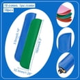 thumbnail image 2 of 10Pcs 10 Colors PU Leather Pen Sleeve Vintage Case Fountain Pen Pouch Single Pen Sleeve Holder DIY, 2 of 6