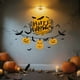 thumbnail image 5 of Pegatinas de pared de murciélagos de calabaza de Halloween: calcomanías para escaparates de artículos de fiesta,calcomanías de pared para bricolaje en el hogar,la oficina y la decoración, 5 of 6