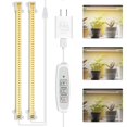 thumbnail image 1 of Tiras de luz LED para cultivo Mosthink, paquete de 2 unidades, temporizador USB de 13,2 pulgadas, 1 of 6