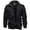 Blcak, variant on Men's Winter Fleece Lined Jacket Thick Sherpa Trucker Cargo Coat Field Zip Front Stand Collar Outwear with Multi Pockets for Casual Work Khaki L