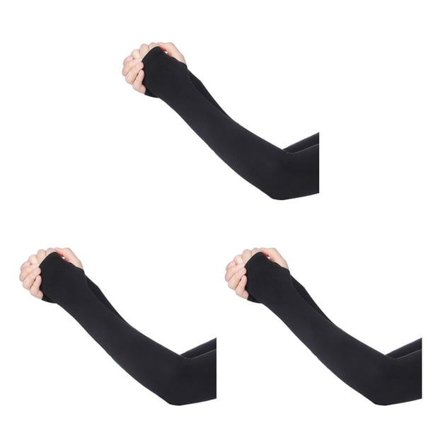 Sonducket Manga del brazo Material cómodo Respire libremente Secado rápido Mangas convenientes de la cubierta del brazo para deportes al aire Type1 NO1