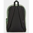 thumbnail image 2 of JanSport Right Pack Backpack - Class, Travel, Work, or Laptop Bookbag with Leather Bottom, Loden Frost, 2 of 3