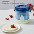 thumbnail image 3 of Yogurt Cheese Maker, Clear Container Greek Yogurt Cheese Maker Reusable  for Nut Milk, 3 of 7